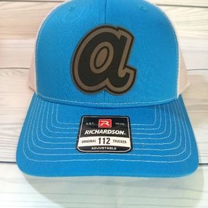 Atlanta City A leather patch hat